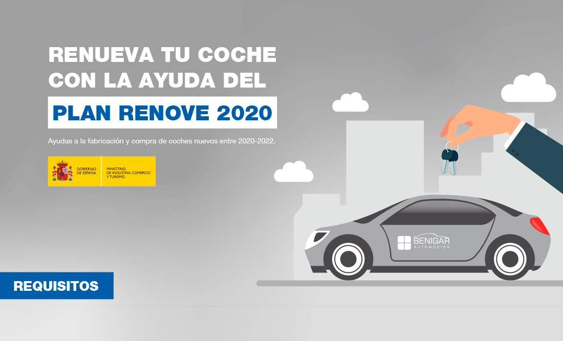 Plan RENOVE – Ayudas a la fabricación y compra de coches nuevos entre 2020-2022